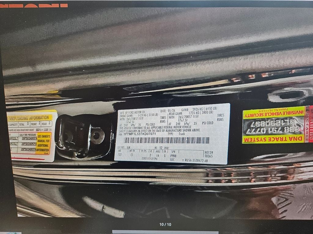 2026 Ford F-150 XL Black Widow Limited SR