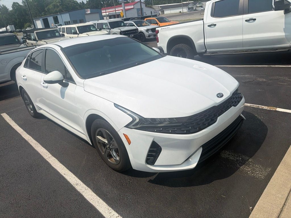 Used 2021 Kia K5 LXS with VIN 5XXG14J28MG008452 for sale in Benton, KY