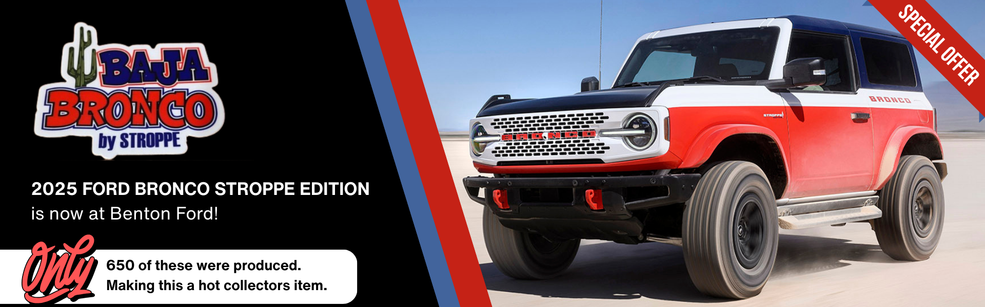 Ford Bronco themed banner image