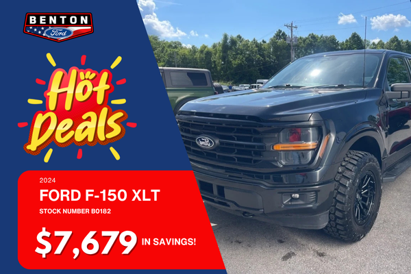 Used Ford F-150 truck at Benton Ford